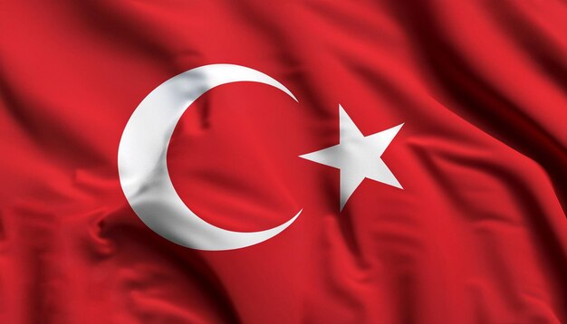 Foto bandeira da turquia