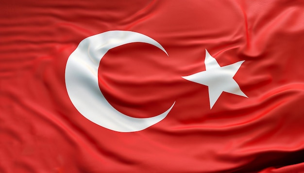 Foto bandeira da turquia