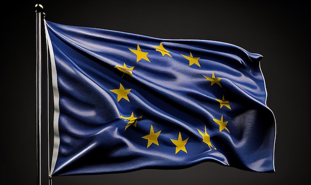 Bandeira da União Europeia.