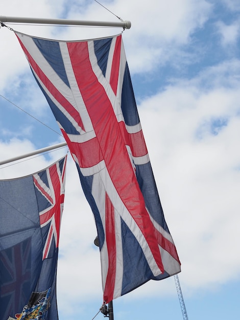 Bandeira da Union Jack do Reino Unido