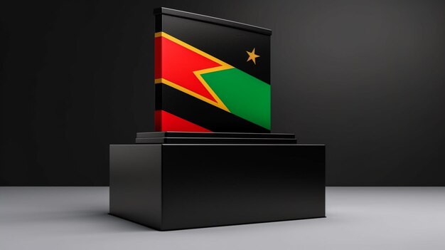 Bandeira da Zâmbia no botão redondo ou ícone Bandeira logotipo da Zàmbia emblema isolado em fundo branco Za