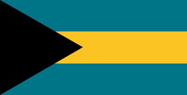Foto bandeira das bahamas