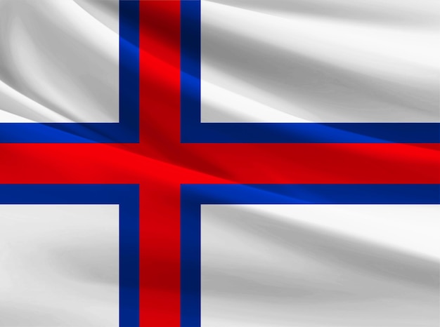 bandeira das ilhas faroe