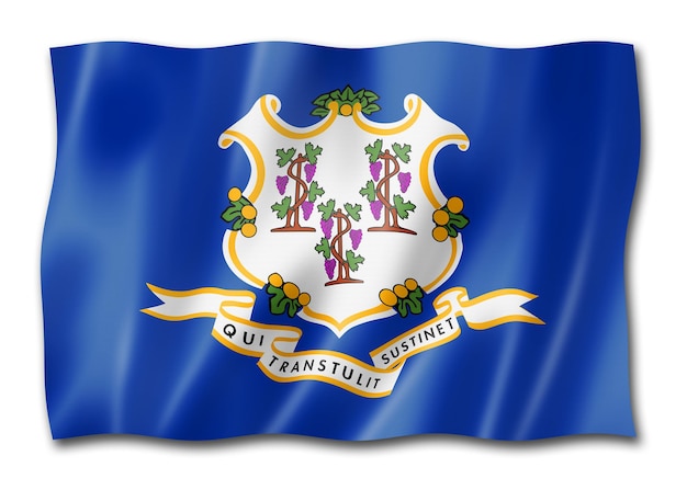 Foto bandeira de connecticut eua