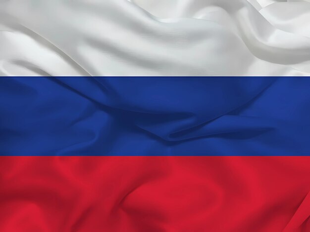 Bandeira de fundo 3D da Rússia