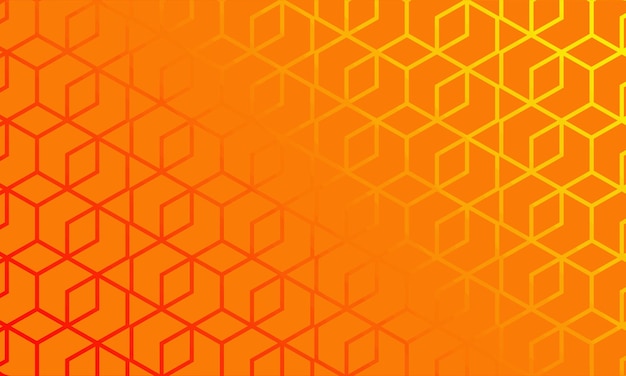 Foto bandeira de fundo de design laranja