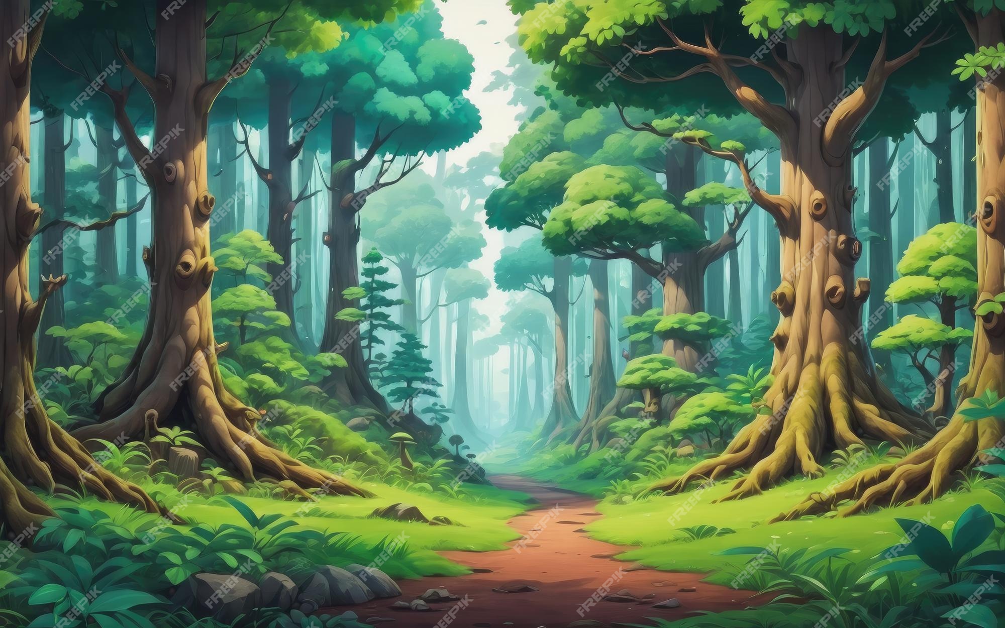 Floresta Estilo Anime Fantasia - Imagens grátis no Pixabay - Pixabay