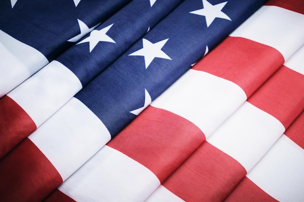 Bandeira de fundo Estados Unidos AmericaUSAStar spangled flag é símbolo democracia e liberdade