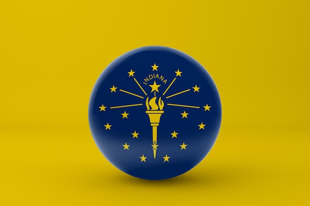 Bandeira de Indiana