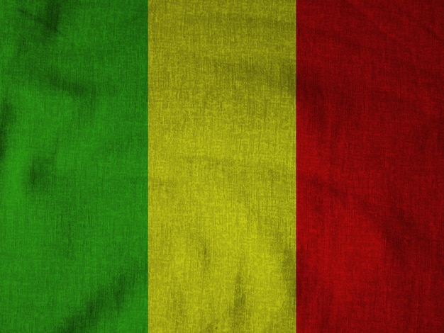 Foto bandeira de mali