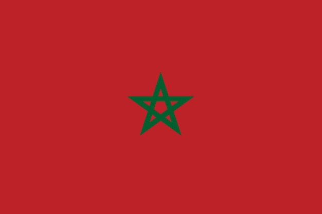 Bandeira de marrocos