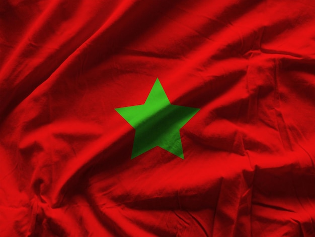 bandeira de marrocos