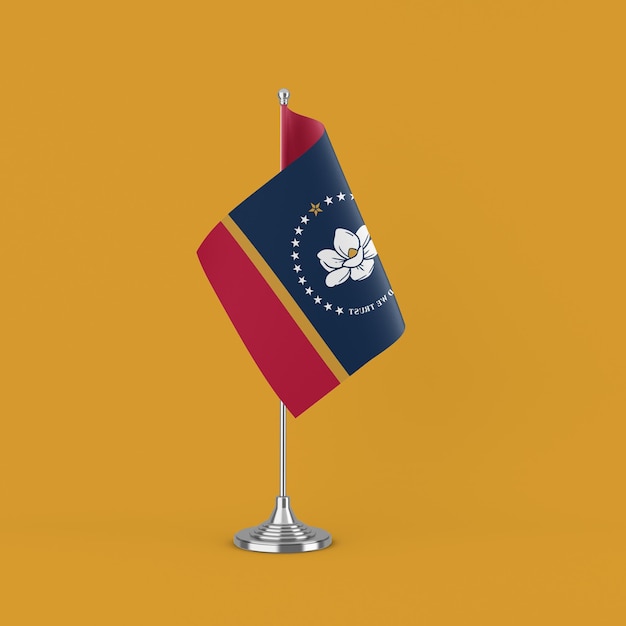 Bandeira de mesa do Mississippi