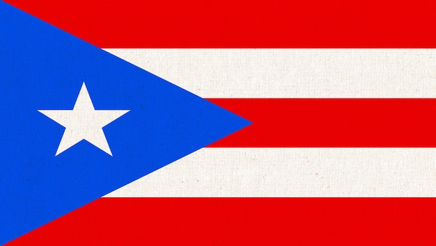 bandeira de Porto Rico símbolo nacional da Commonwealth de Porto Rico