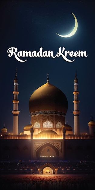 Bandeira de Ramadan Kareem