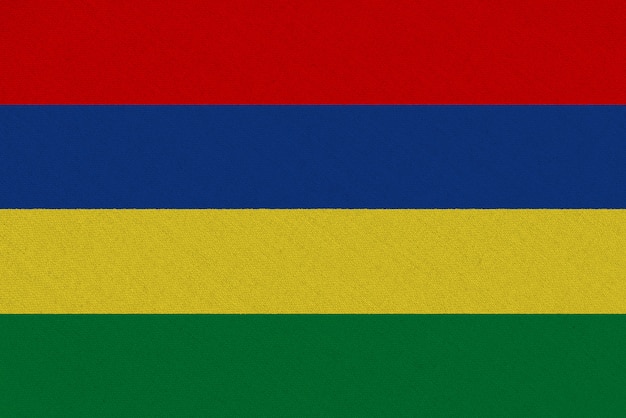 Bandeira de tecido maurício