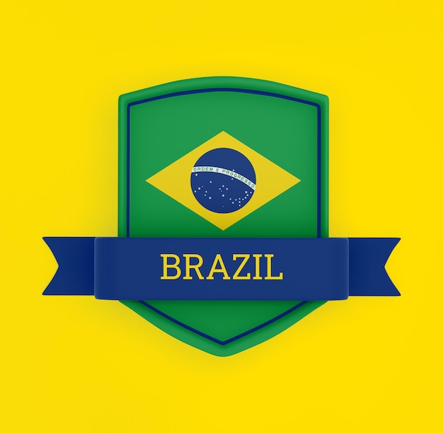 Foto bandeira do brasil com banner