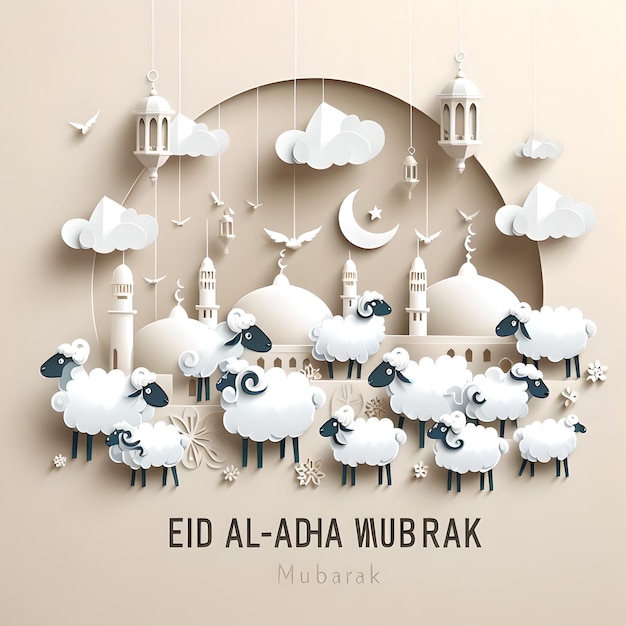 Bandeira do Eid alAdha nas redes sociais