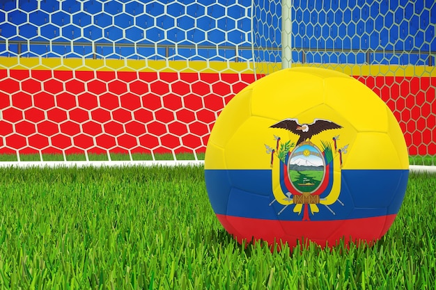 Bandeira do Equador no estádio