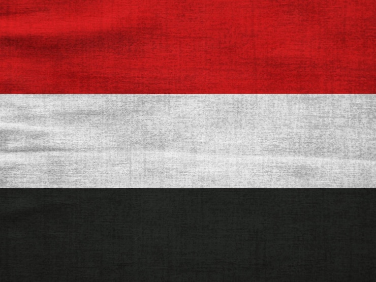 Foto bandeira do iêmen