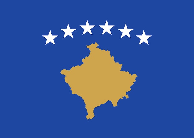 Bandeira do kosovo