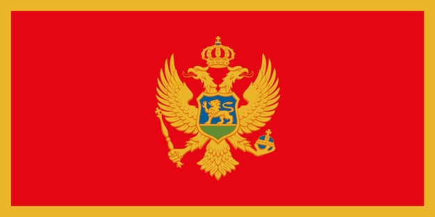 Bandeira do Montenegro Bandeira da nação