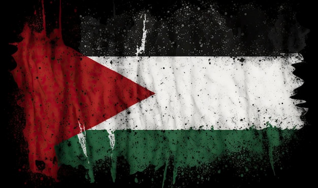 Bandeira do país da Palestina