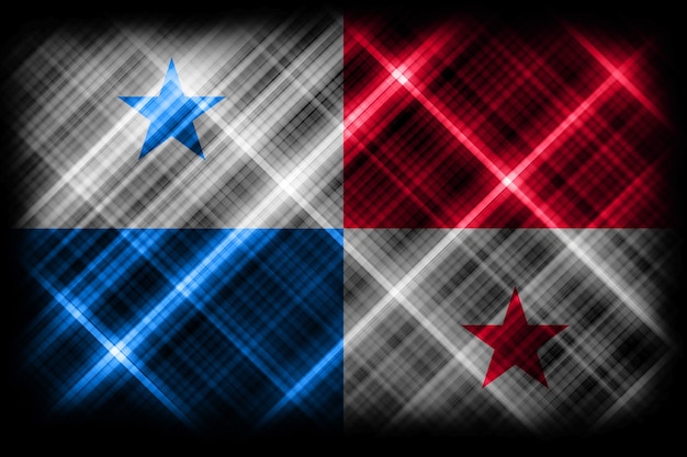 Bandeira do Panamá, bandeira nacional, fundo da bandeira moderna