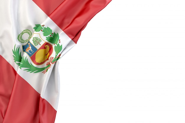 Foto bandeira do peru