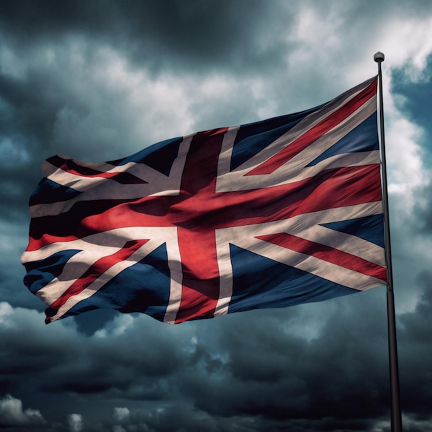 Bandeira do Reino Unido A alta qualidade