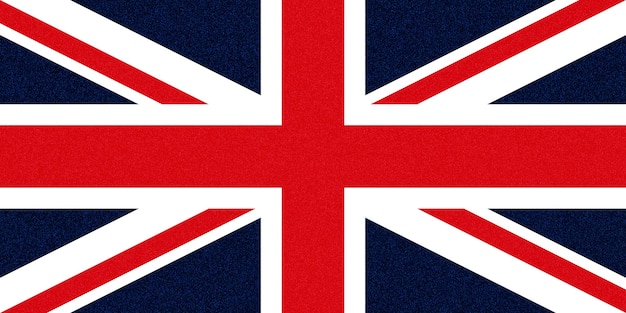 Bandeira do Reino Unido (Reino Unido) também conhecida como Union Jack manchas brilhantes