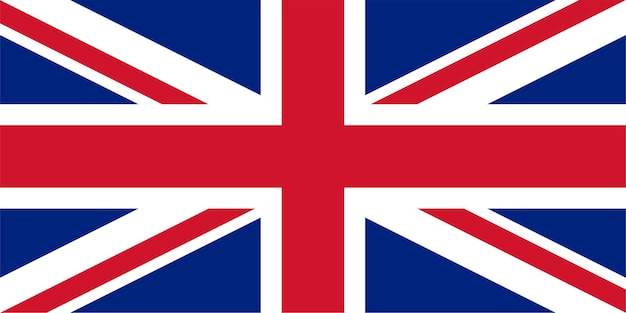 Bandeira do reino unido (uk) também conhecida como union jack