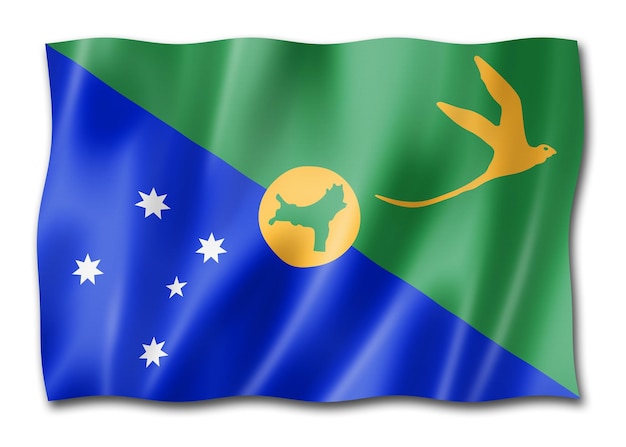 Bandeira do território da Ilha Christmas Austrália