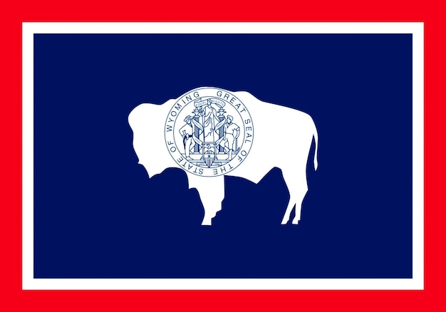 Bandeira do Wyoming EUA