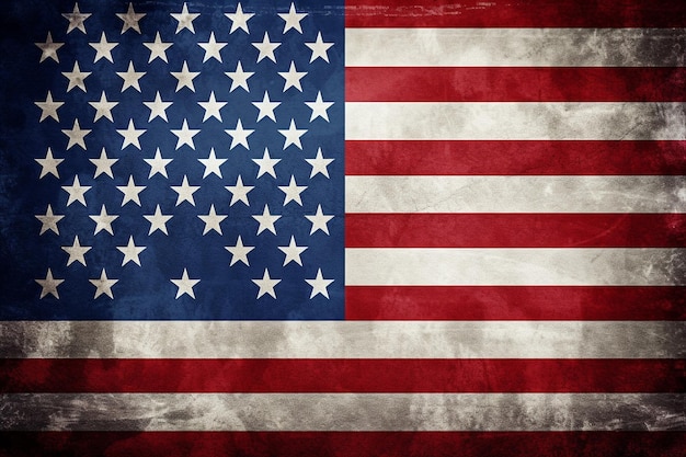 Bandeira dos Estados Unidos da América em branco