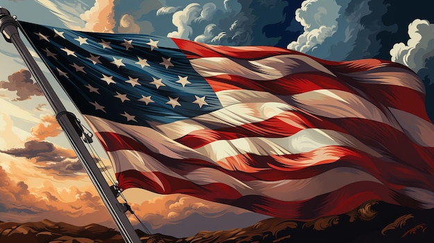 bandeira dos EUA