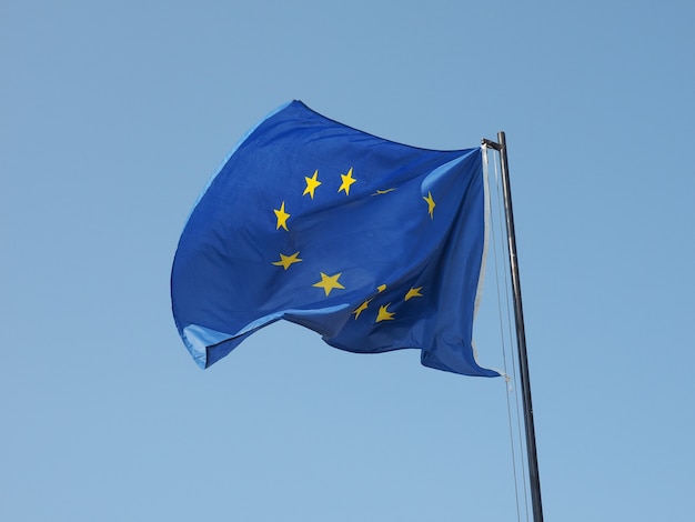 Bandeira europeia da europa