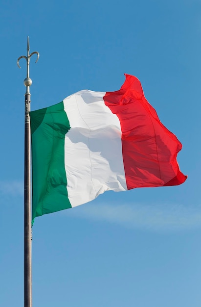 Foto bandeira italiana