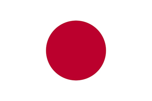 Foto bandeira japonesa