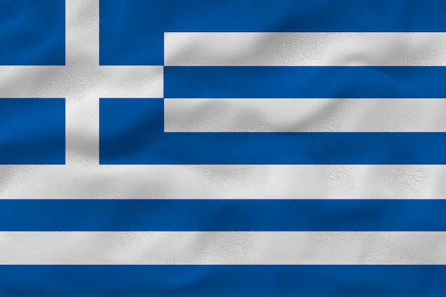 Bandeira nacional da Grécia Fundo com bandeira da Grécia