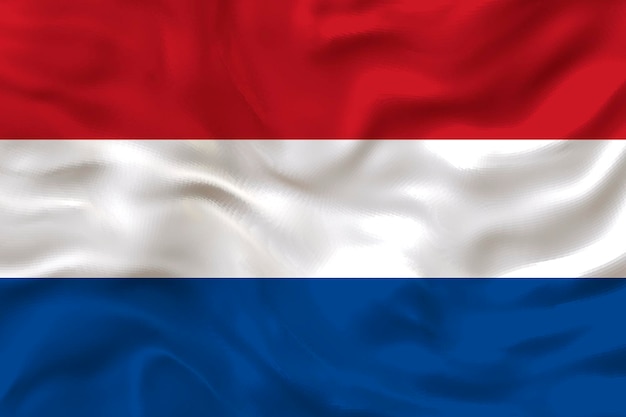 Bandeira nacional da Holanda Fundo com bandeira da Holanda