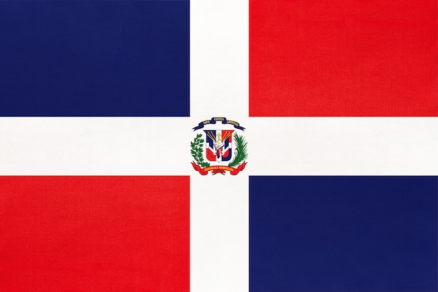 Bandeira nacional da república dominicana