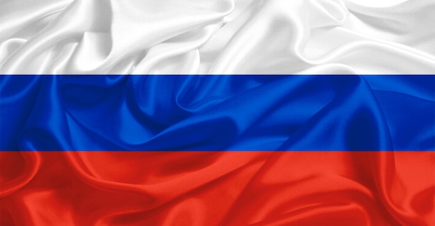 Bandeira nacional da Rússia Voo Efeito