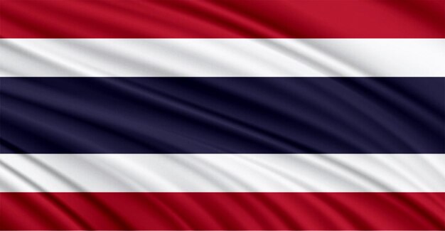 Bandeira nacional da Tailândia