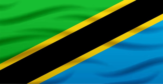 Bandeira nacional da Tanzânia