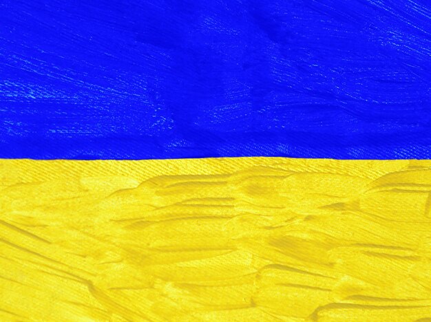 Bandeira nacional da Ucrânia Textura de fundo