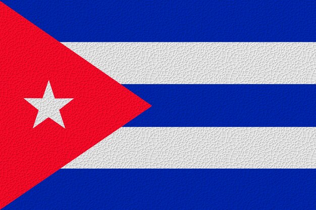 Bandeira nacional de Cuba Fundo com bandeira de Cuba