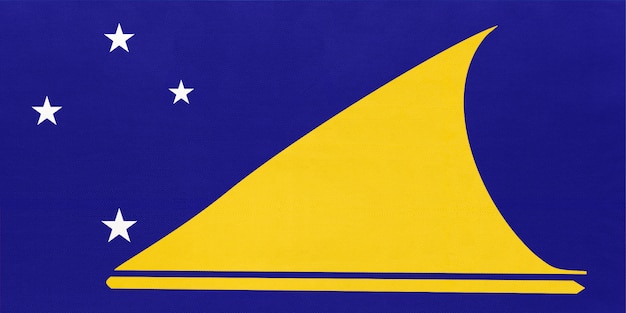Foto bandeira nacional de tokelau