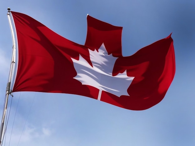 Bandeira Nacional do Canadá é gerada