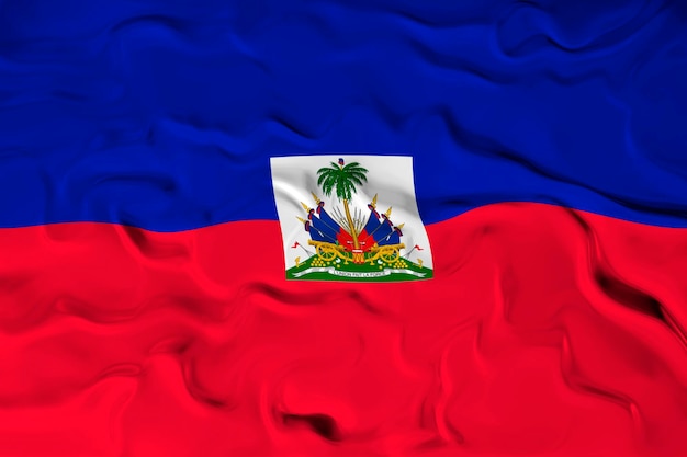 Bandeira nacional do Haiti Fundo com a bandeira do Haiti